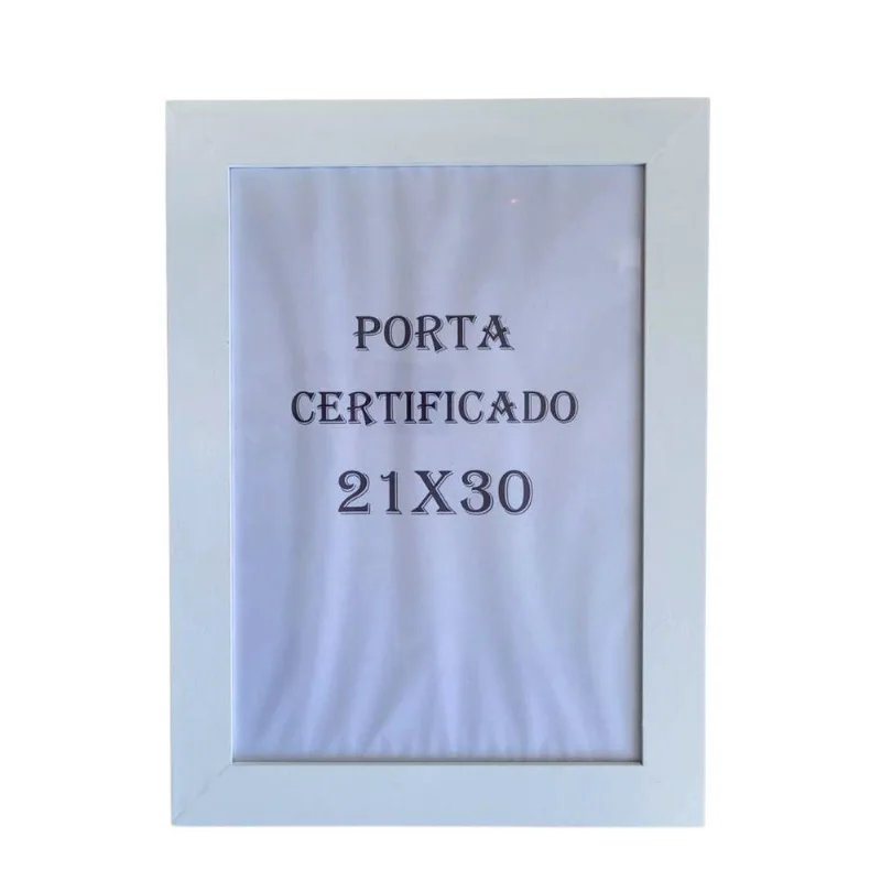 Moldura Para Certificados/diplomas (21x30) Branco
