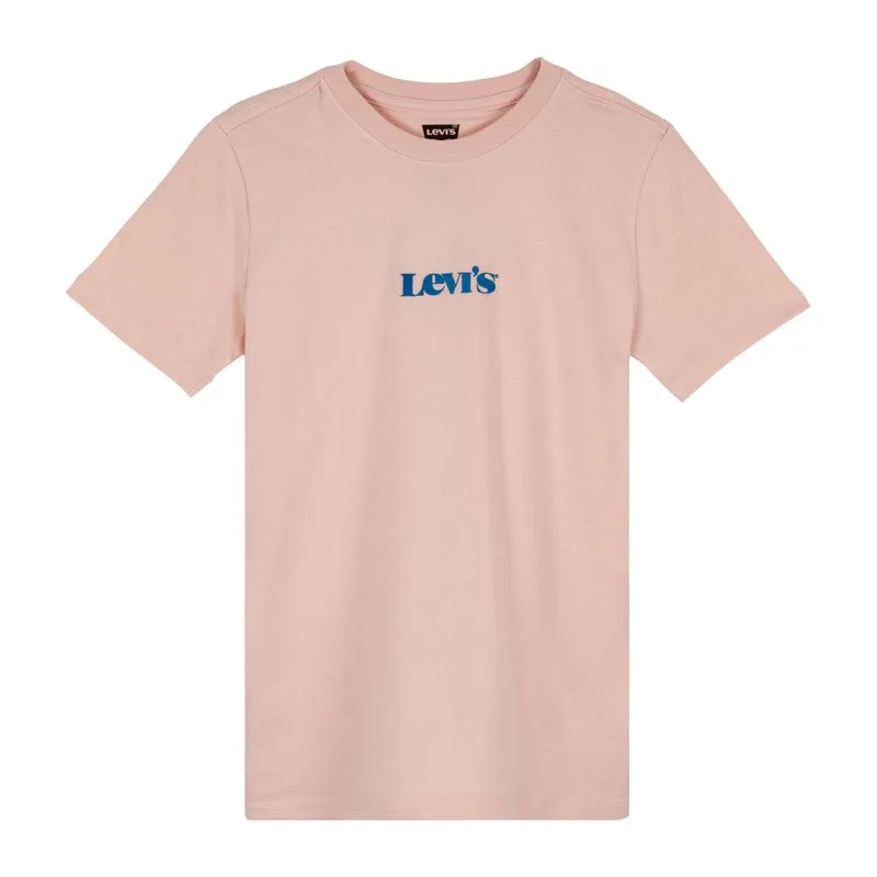 Camiseta Levi's Batwing Infantil Rosa 4