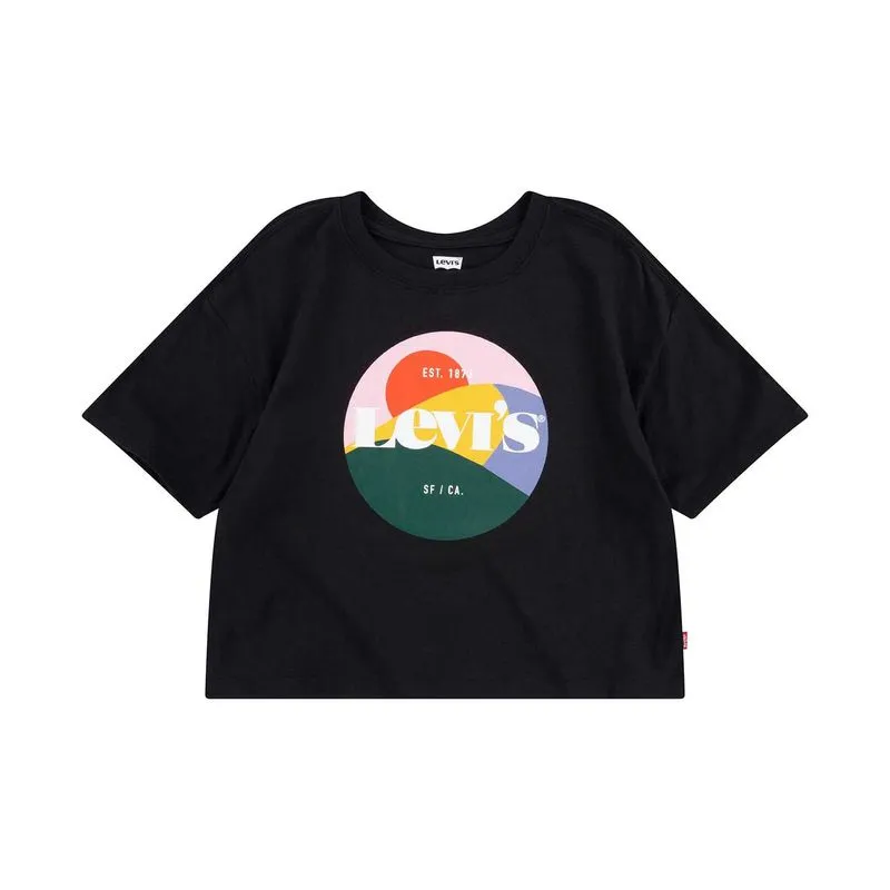 Camiseta Levi's Infantil SS Surf Tee Preto S