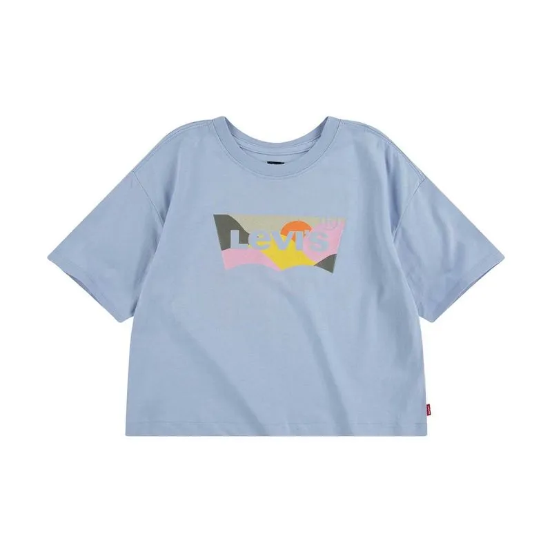 Camiseta Levi's Infantil SS Surf Tee Azul S
