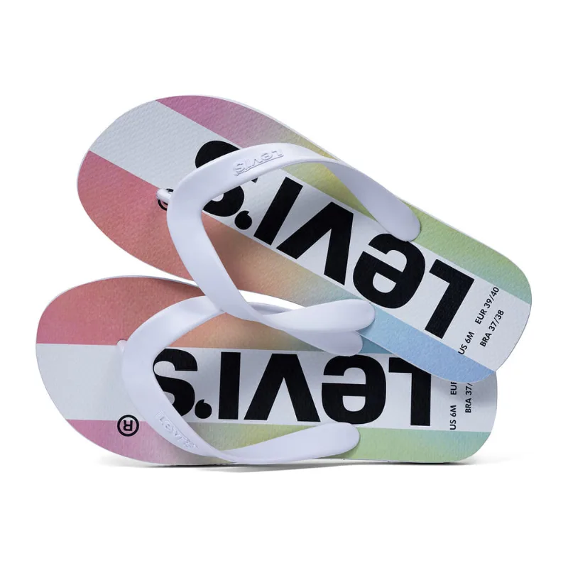 Chinelo Levis Sportwear Logo Gradient Flip Flop Colorido Chinelo Levis Sportwear Logo Gradient Flip Flop 41/42
