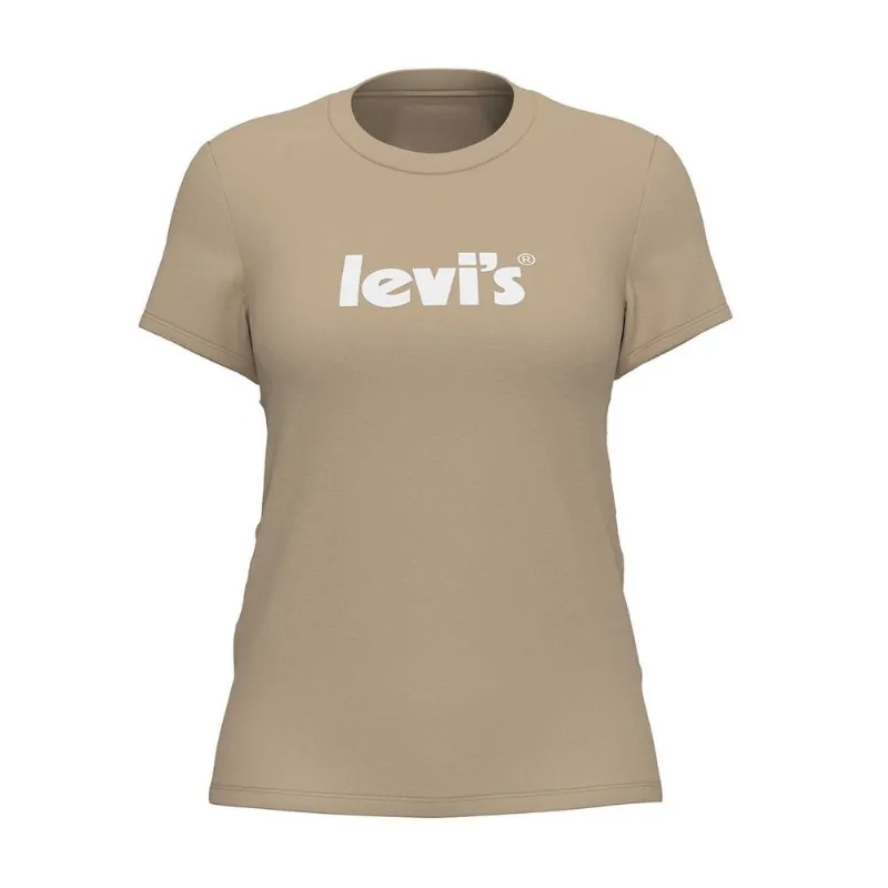 Camiseta Levis The Perfect Tee Bege G