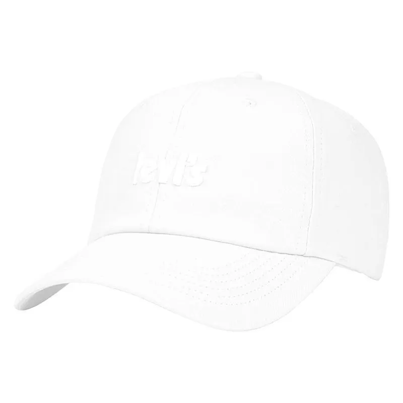 Boné Levi's Curved Visor Unissex Off White