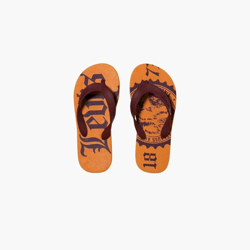 Chinelo Levi’s Bear Crest Vermelho e amarelo Chinelo Levi's® Bear Crest Flip Flop - 37-38