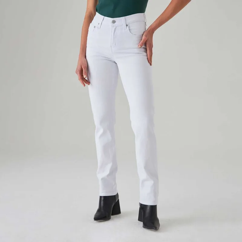 Calça Jeans Levi's® 724 High Rise Straight Ermine 26X32 USA | 37 BR