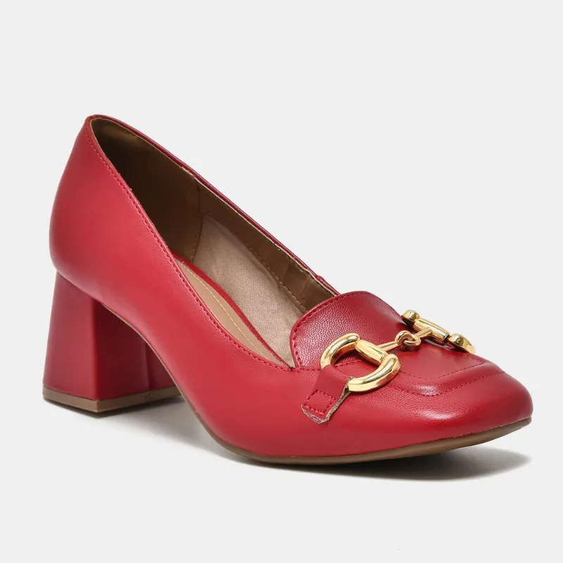 Sapato Scarpin Vermelho 050-001-01 38