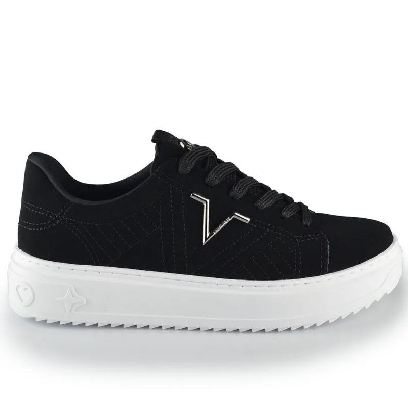 Tênis Casual Via Marte Feminino 055-003-01 NBK PRETO 40