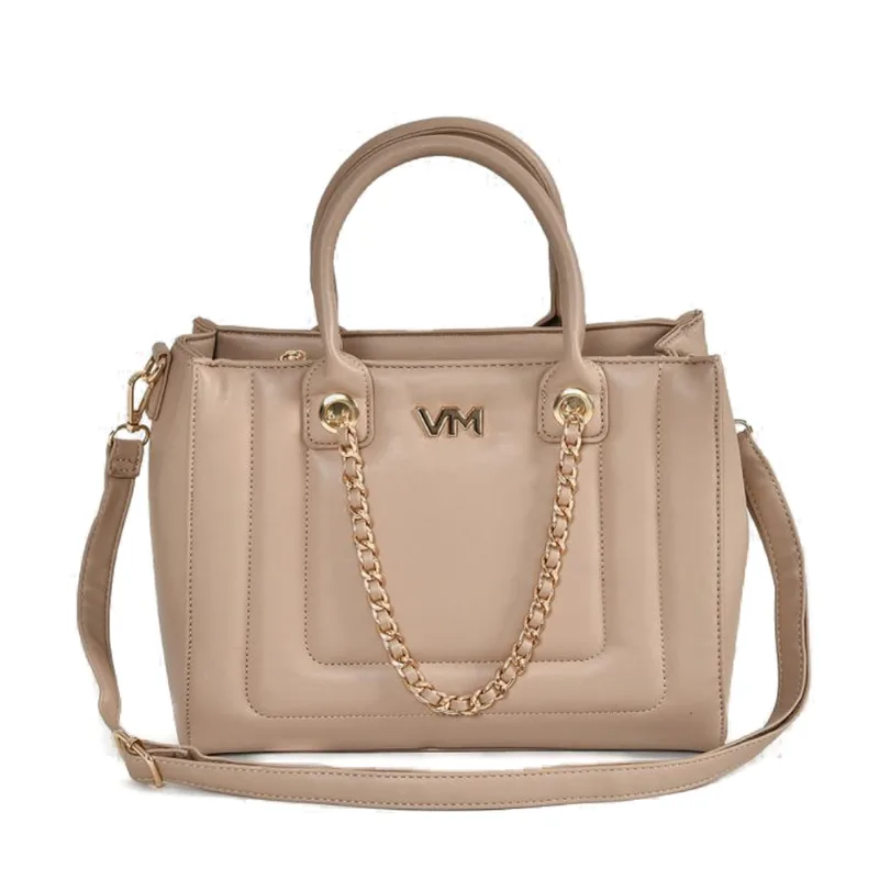 Bolsa Feminina Via Marte Tiracolo Média Napa Creme - U