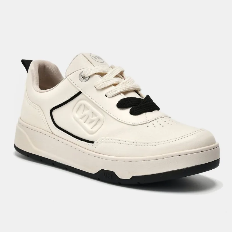 Tênis Casual Off white e preto 137-001-03 38