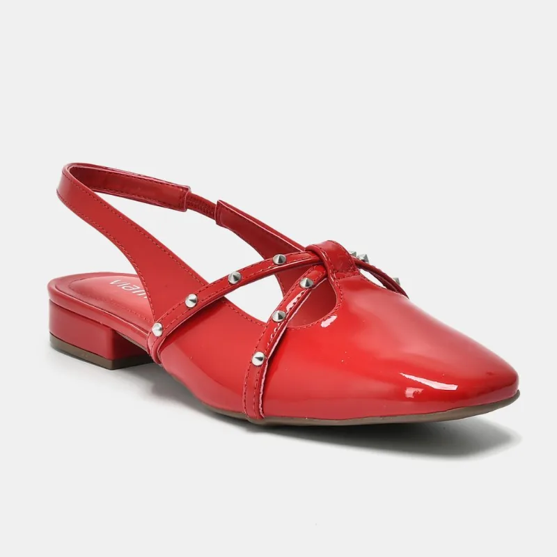 Sapatilha Slingback Vermelho 160-005-01 34