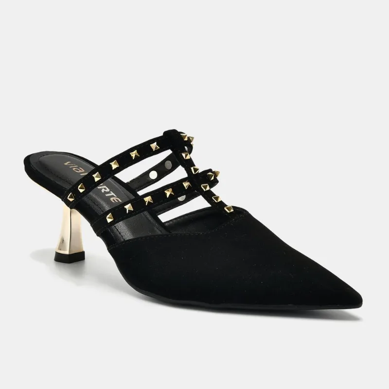 Sapato Mule Preto 168-008-04 33