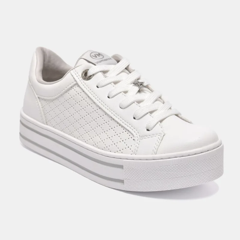 Tênis Casual Branco 010-013-01 39