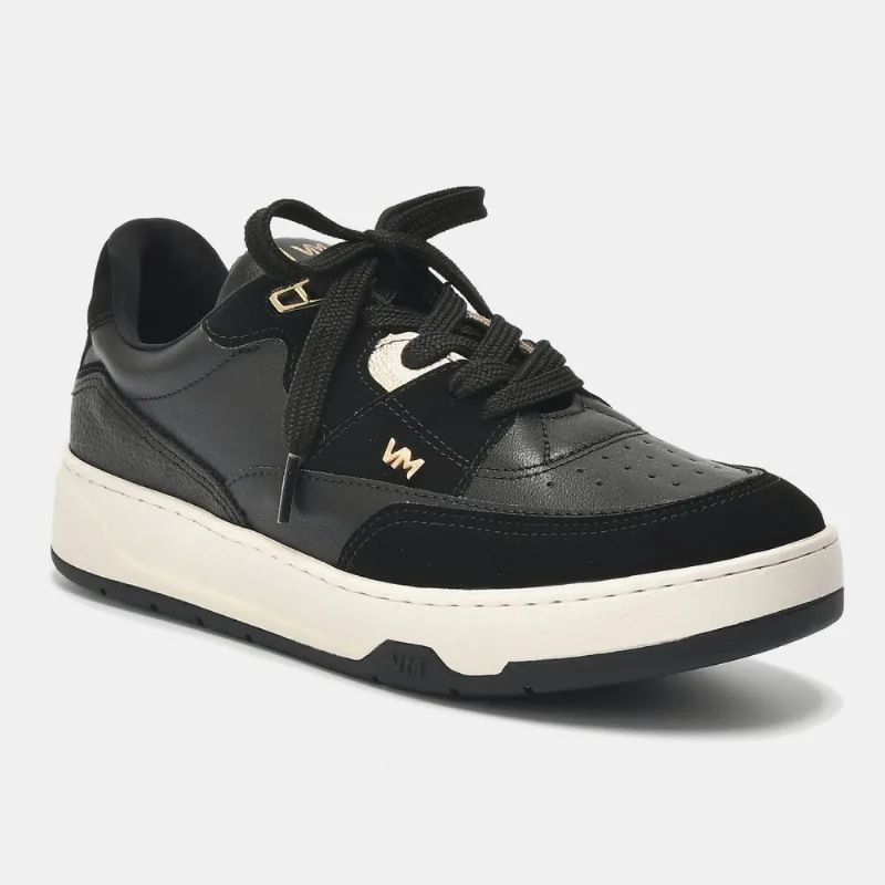 Tênis Casual Dourado e preto 137-006-03 37