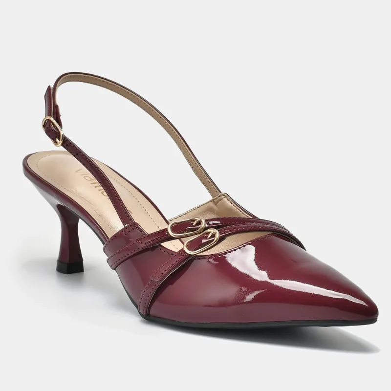 Sapato Slingback Vermelho 155-003-02 39
