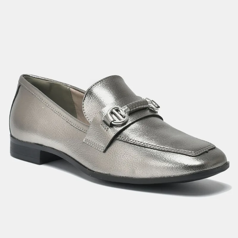 Sapato Loafer Prata velho 075-009-01 34