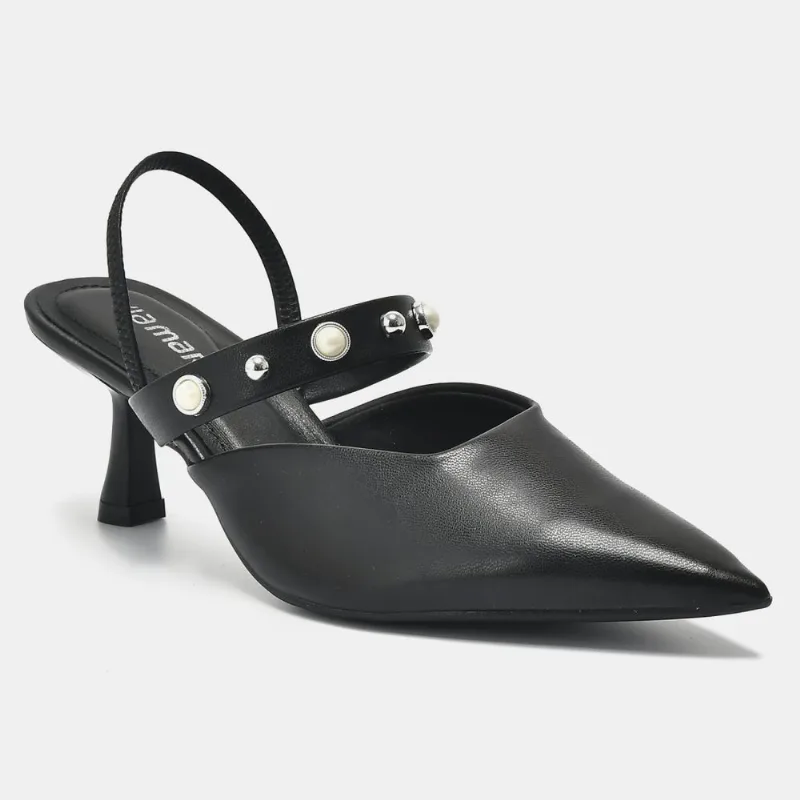 Sapato Slingback Preto 168-003-01 33