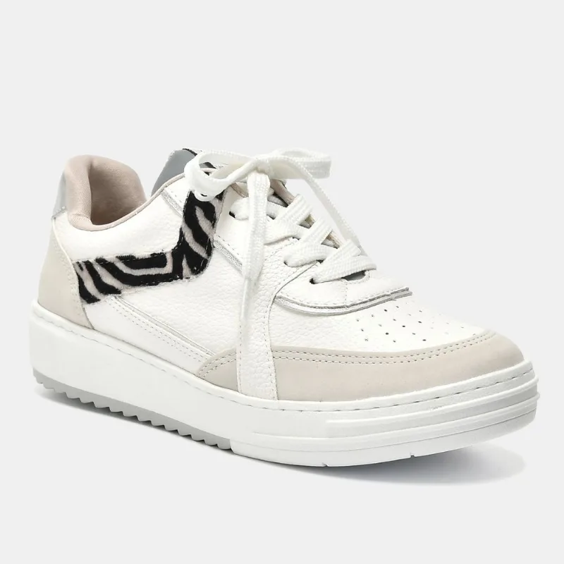 Tênis Casual Azul e branco e prata 132-001-04 36