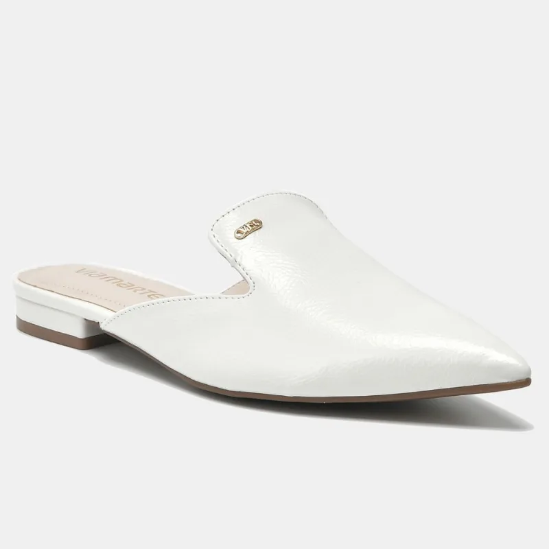 Sapato Mule Branco 144-009-01 35