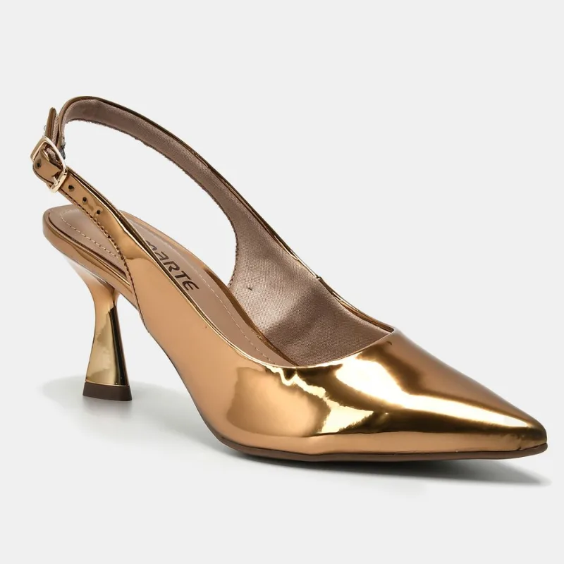 Sapato Slingback Bronze 145-002-02 40
