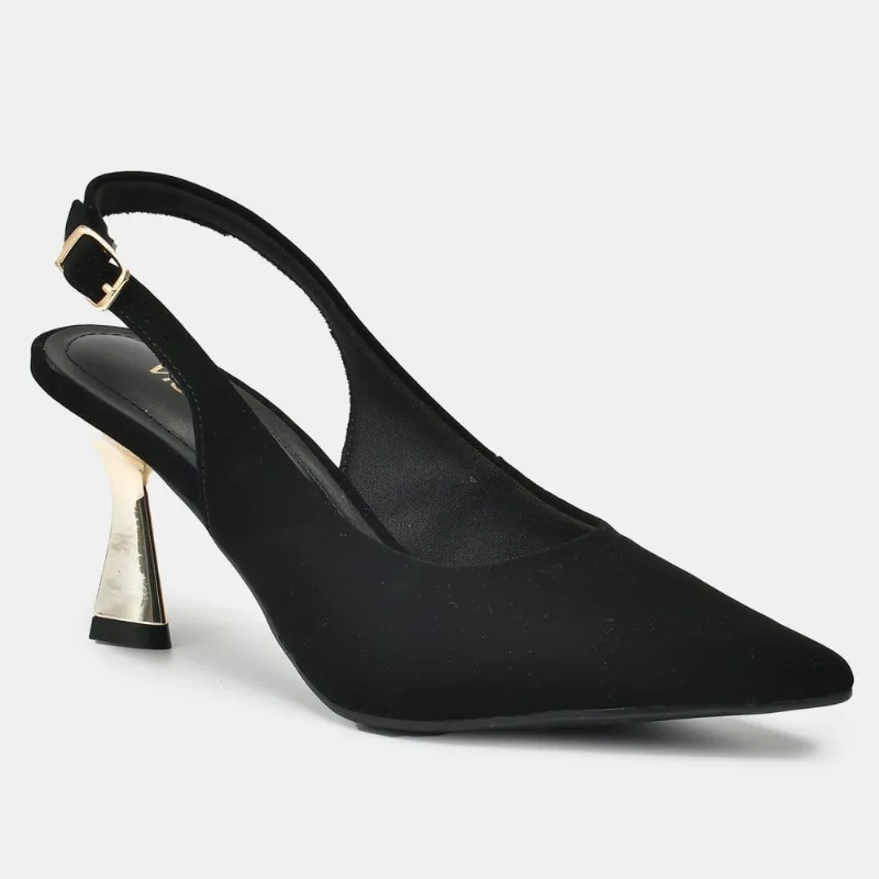 Sapato Slingback Preto 145-002-04 39
