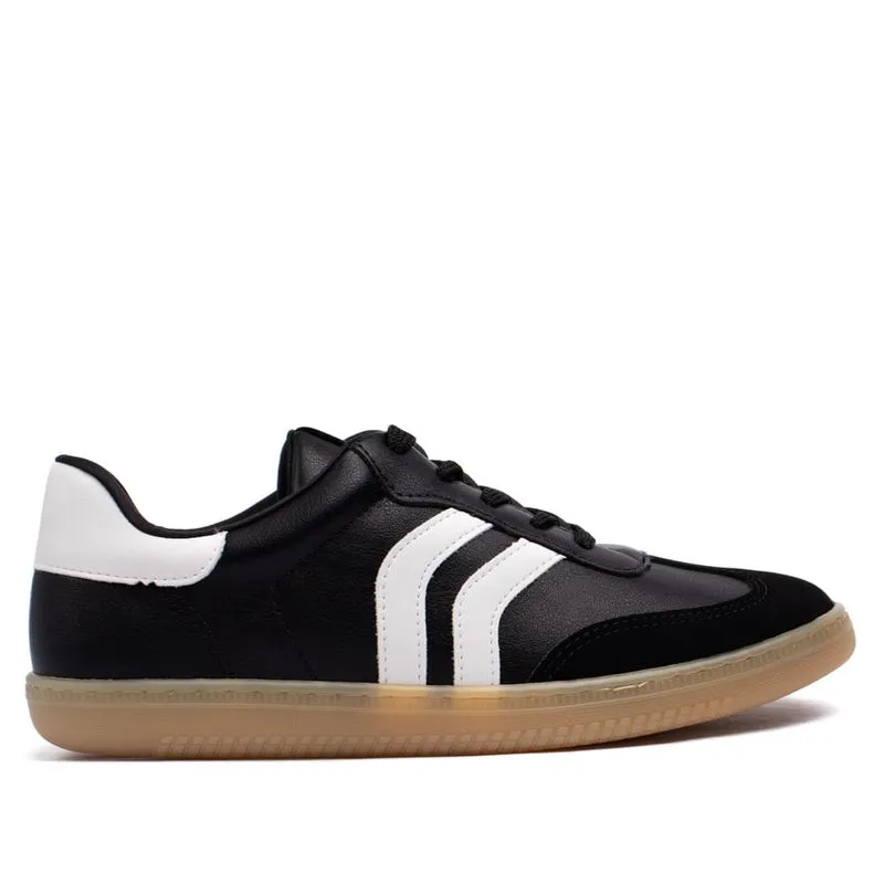 Tênis Feminino Via Marte Detalhe Lateral Preto - 39