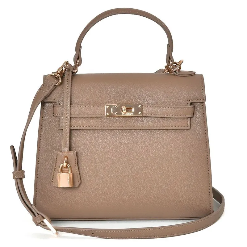 Bolsa de Mão Feminina Via Marte Bege B1-206-01 UNICO