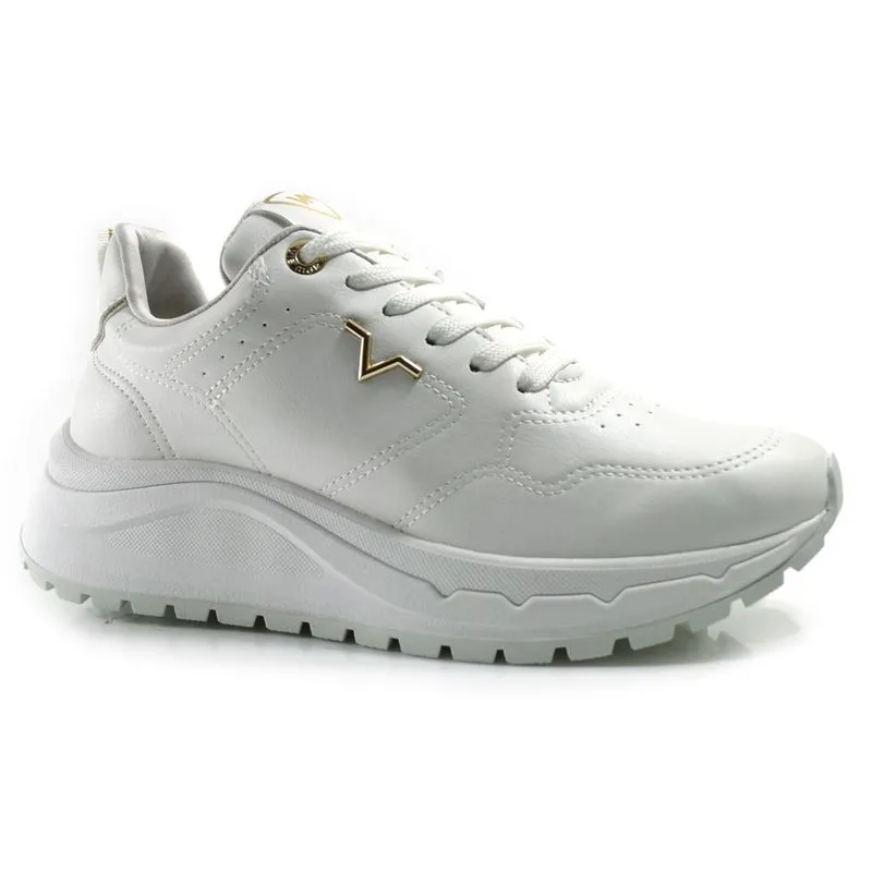 Tênis Casual Feminino Via Marte Branco 136-002-05 37