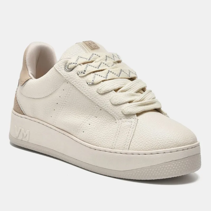 Tênis Street Bege e off white e prata 210-001-02 37