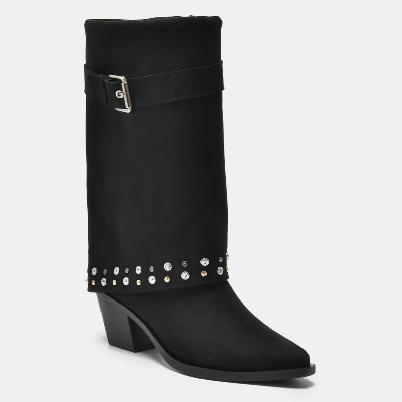 Bota Social Preto 257-003-01 35
