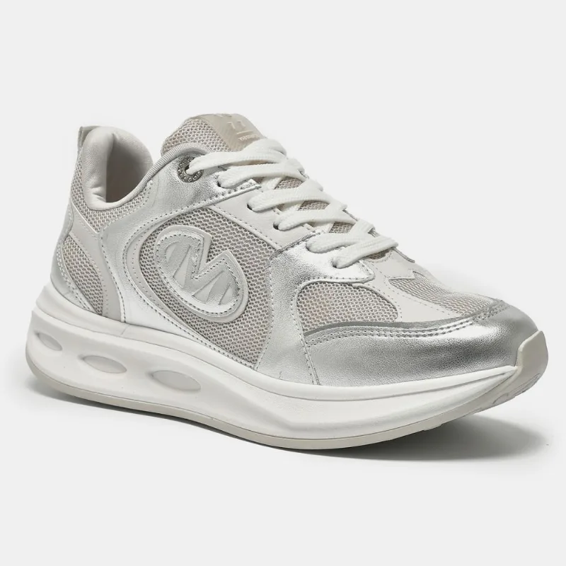 Tênis Casual Cinza e prata 260-004-03 40