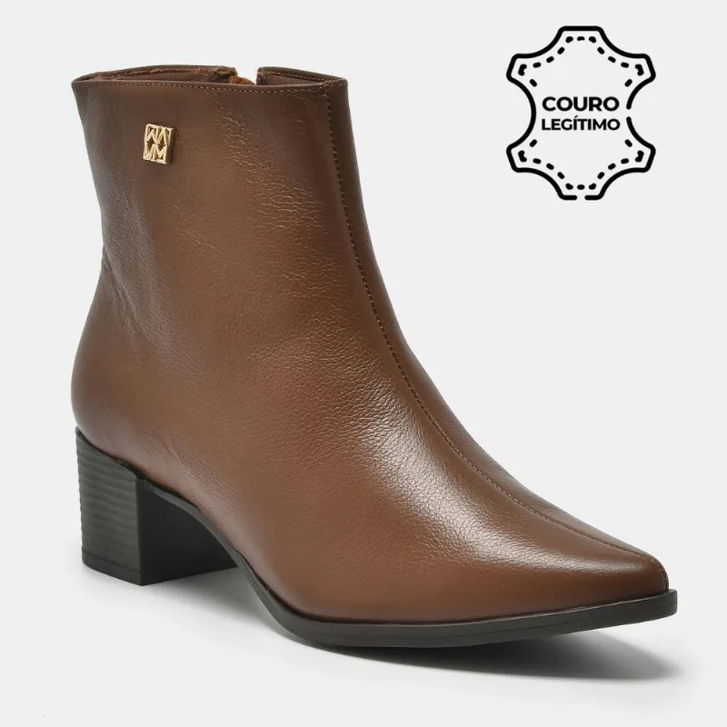 Bota Social Marrom 231-007-01 34