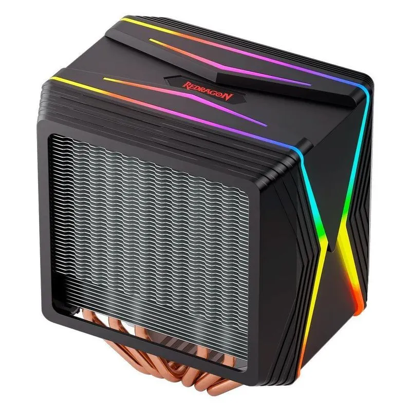Cooler Para Processador Redragon Hodur Dual Tower Cc-2188 - Argb