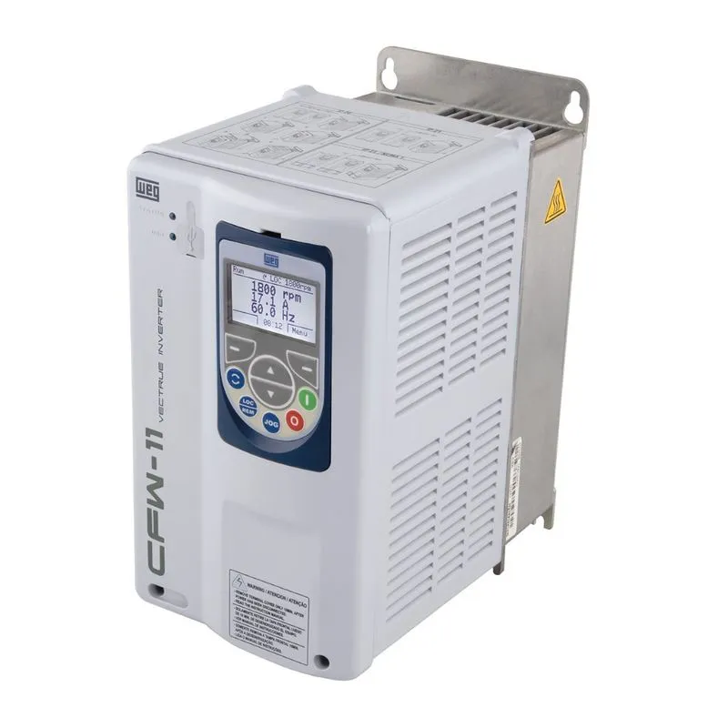 Inversor Frequência Trifásico 380-480VCA 31A 15KW 20CV Cfw Cfw110031T4Ofawz Weg
