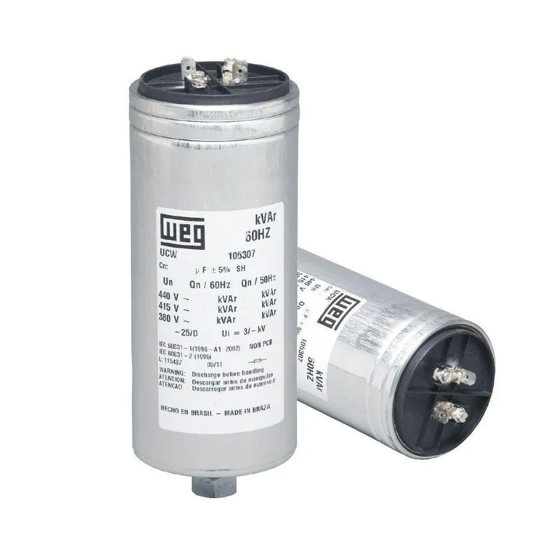 Unidade Capacitiva Monofásica 5kvar 440v Ucw - Weg