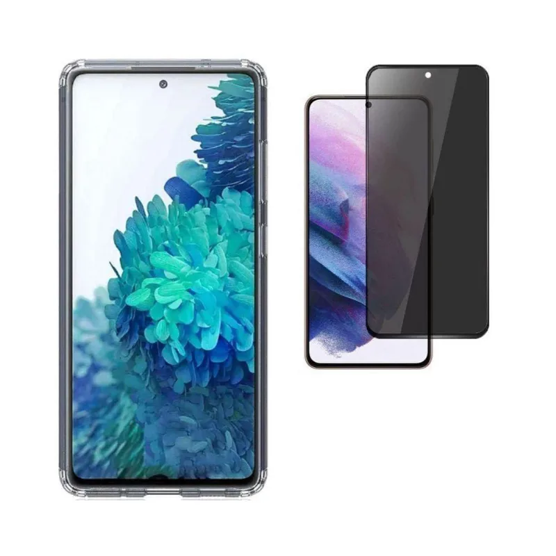 Capinha Para Galaxy S20 Fe 4g - 5g + Pelicula Privacidade