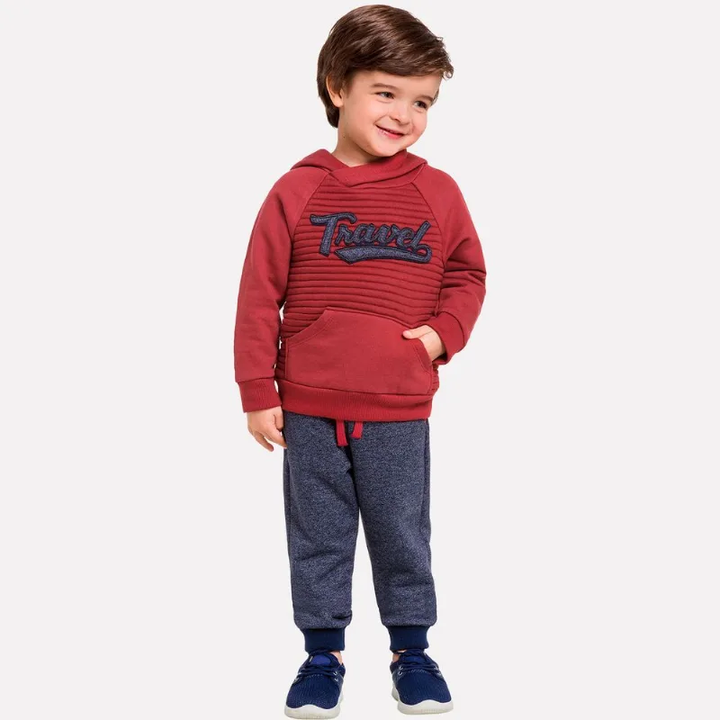 Conjunto Infantil Masculino Casaco + Calça Milon 11429.40062.4