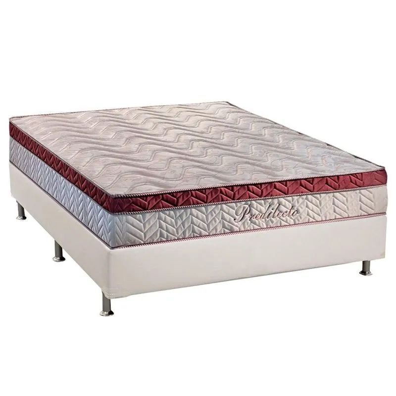 Conjunto Box-Colchão Paropas Predilecto+Cama Casal 138