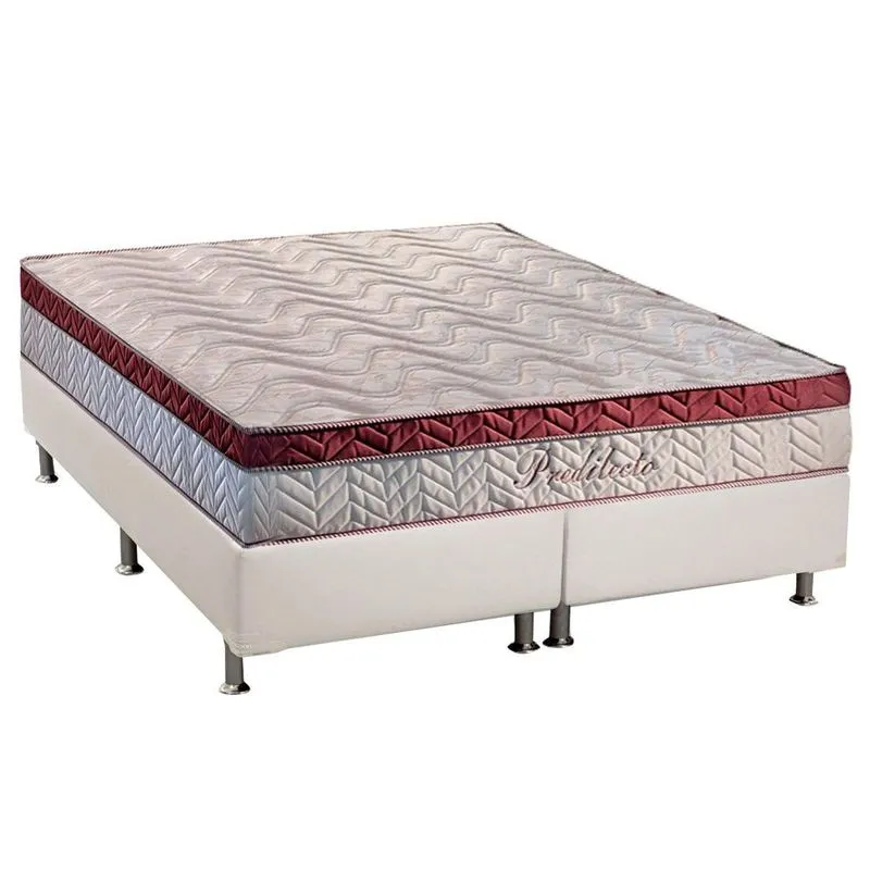 Conjunto Box-Colchão Paropas Predilecto+Cama King 193