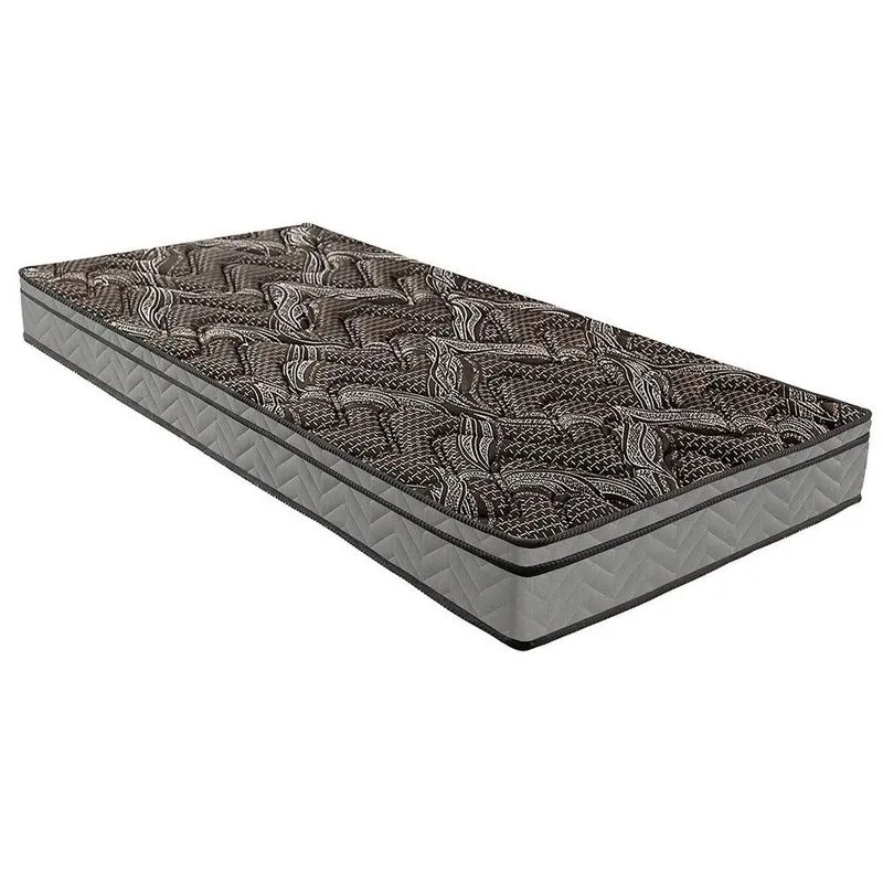 Colchão D28 / ep / Conforto Firme Pillow Cinza-Paropas Solteiro 88x188