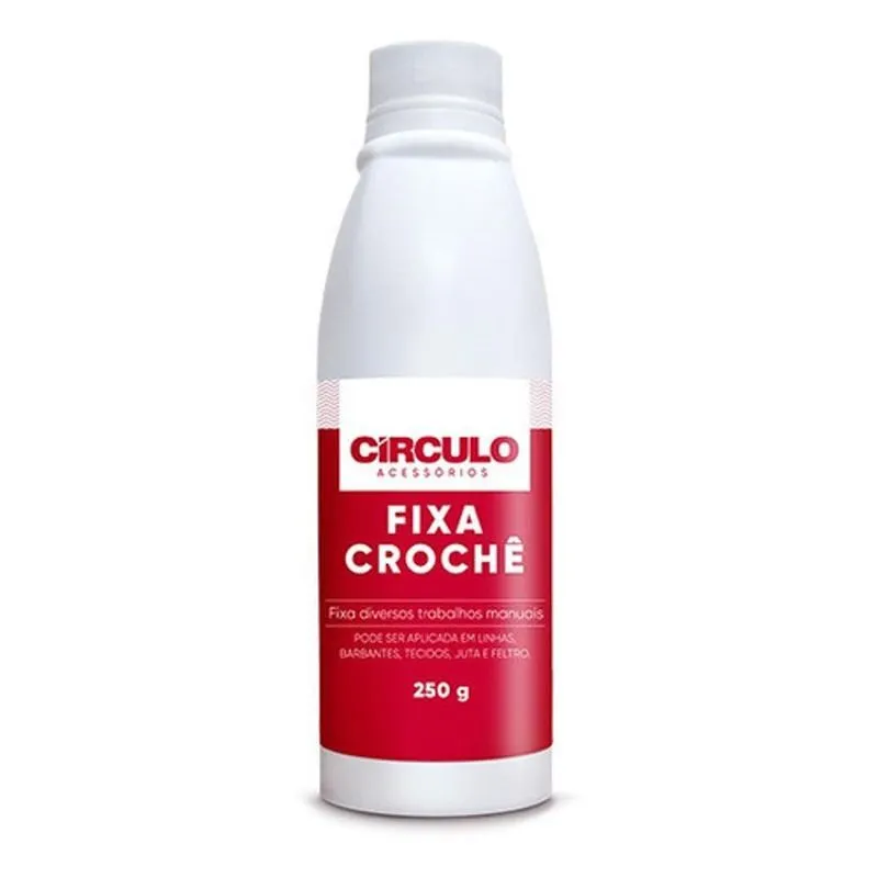 Resina Fixa Crochê 250gr Circulo