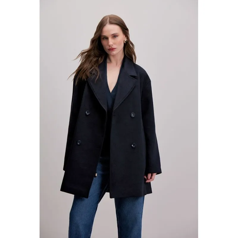 Casaco Manga Longa Transpassado Ritmi Studio GG / 19-3923 (Navy Blazer)