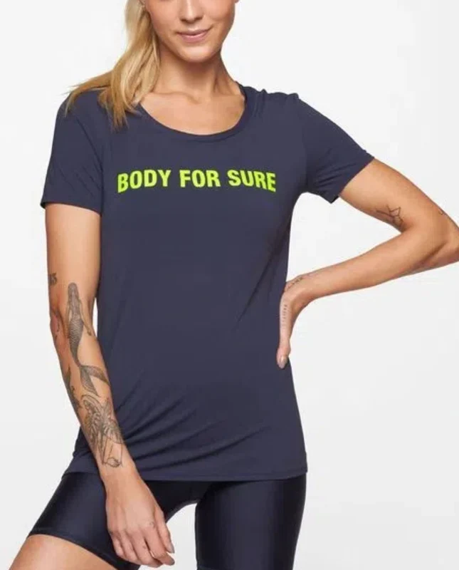 CAMISETA MANGA CURTA LISA ESSENTIALS BODY FOR SURE 311 / M