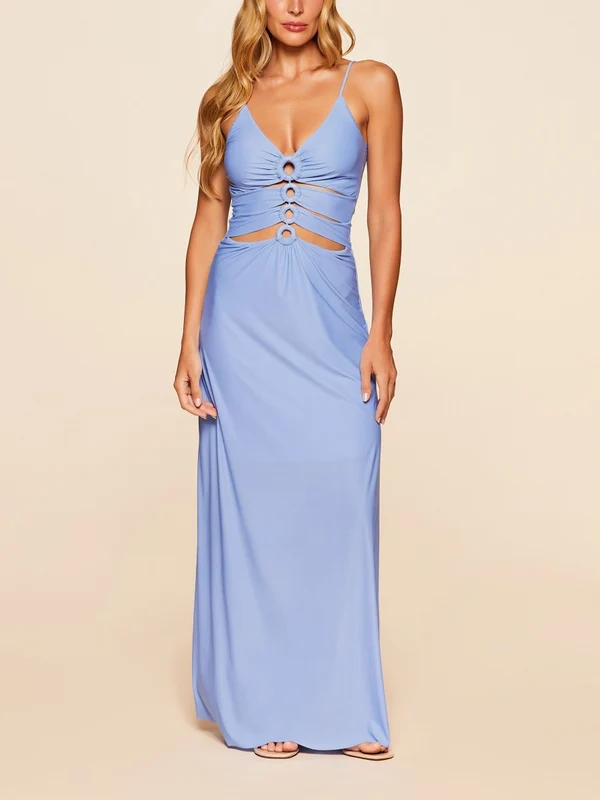 VESTIDO LISOS SOLANAS HORTÊNSIA CIA MARITIMA 661 / S