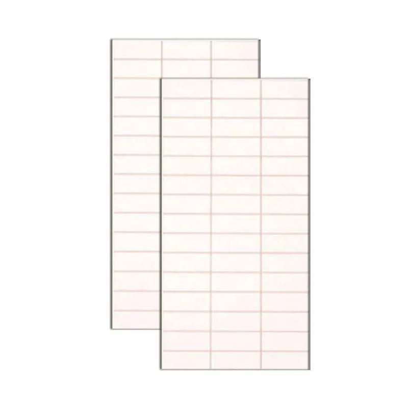 Kit com 4 peças Intensity 30x60cm white brilhante Lanzi