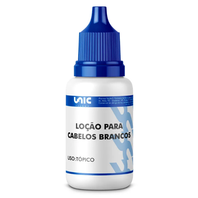 Loção Para Cabelos Brancos - 60 Ml