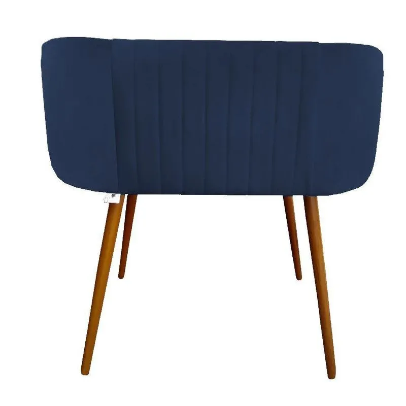Mini Berço Moises Suede Azul Marinho D'classe Decor
