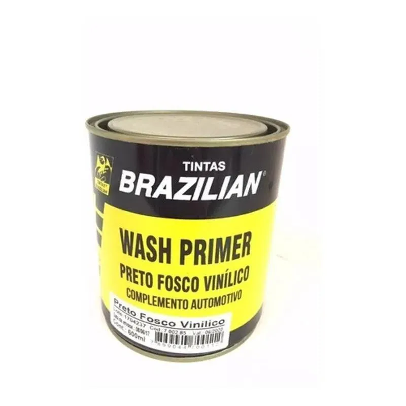 Preto Fosco Vinílico 600ml Com Cat. 300ml Brazilian
