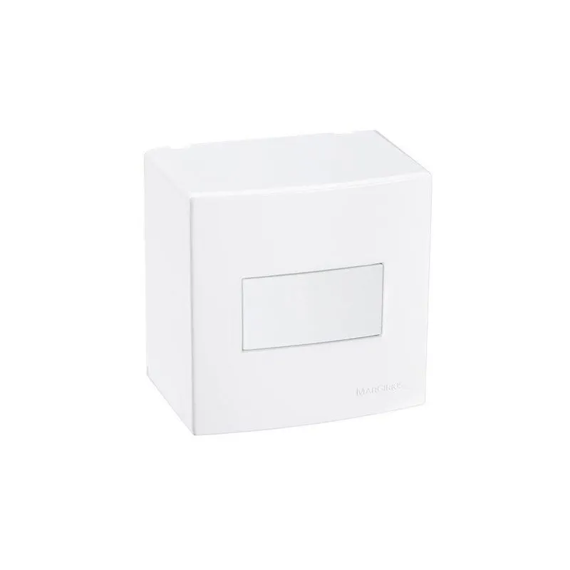 Caixa De Sobrepor Cega Margirius Sleek 75x75 Branca