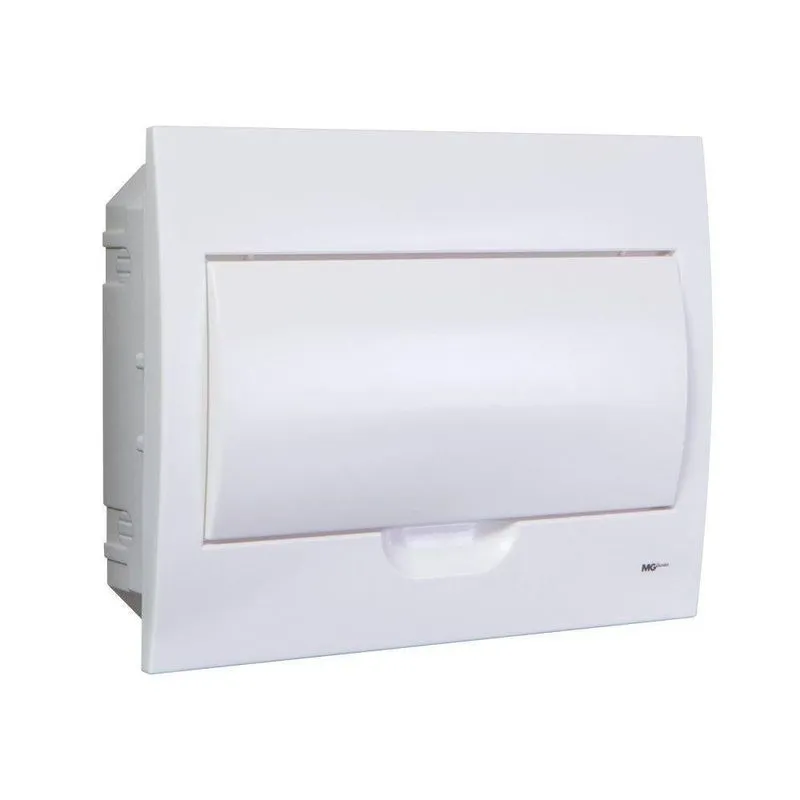 Quadro De Distribuição Margirius Qde-12 De Embutir 12 Polos
