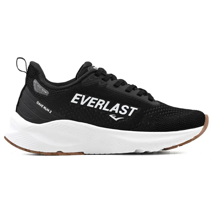 Tênis Everlast Edição Cave Run 2 - Preto / Branco - Unissex